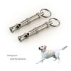 2pc Dog Training WHISTLE UltraSonic Obedience Stop Barking Pet Sound Dog Whistle To Stop Barking Bark Control For Dogs Training Deterrent Whistle Adju