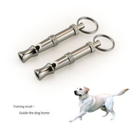 2pc Dog Training WHISTLE UltraSonic Obedience Stop Barking Pet Sound Dog Whistle To Stop Barking Bark Control For Dogs Training Deterrent Whistle Adju