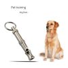 2pc Dog Training WHISTLE UltraSonic Obedience Stop Barking Pet Sound Dog Whistle To Stop Barking Bark Control For Dogs Training Deterrent Whistle Adju